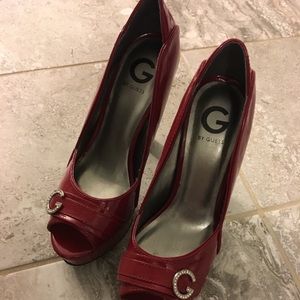 Guess Red Heels